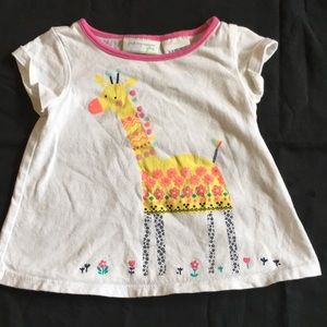 8/15 Giraffe multi coloured t-shirt